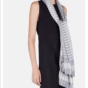 MELT Aku Krishna Shaded Check Scarf Ashes to Ashes